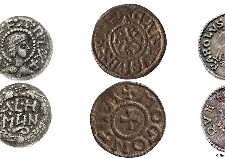 Resuelven el misterio de las monedas de plata de Carlomagno
