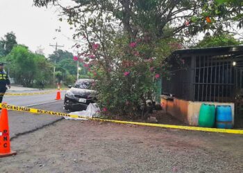 Motociclista fallece en accidente de tránsito en Sonsonate