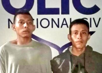 Arrestan a dos pandilleros de la MS13 en Panchimalco, San Salvador
