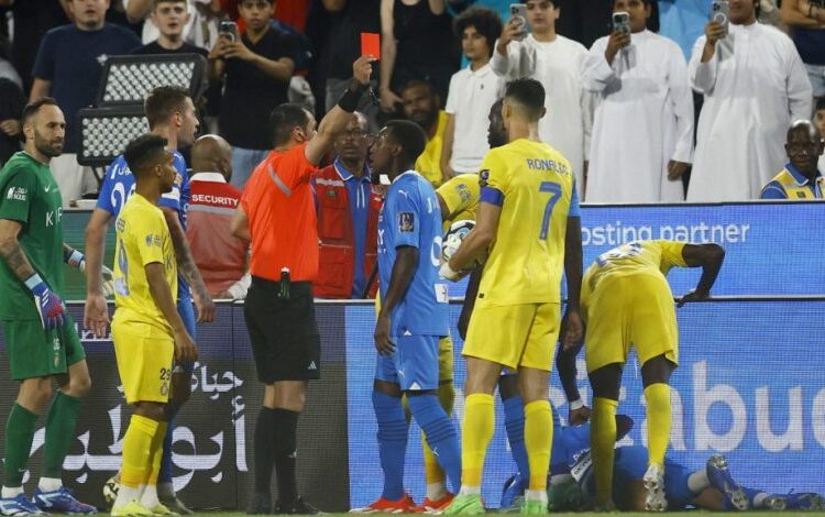 Cristiano Ronaldo conoció su sanción tras su intentó de agredir a un árbitro en Arabia Saudita