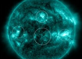 Rara erupción cuádruple del Sol podría alcanzar la Tierra
