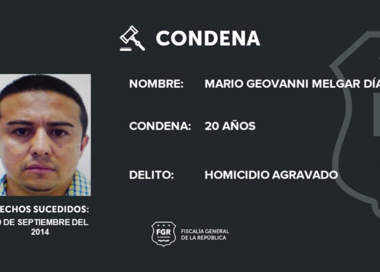 Sentencian a 20 años de cárcel a marero prófugo por homicidio