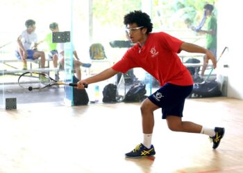 Osiris Pérez viajó desde Nueva York en busca de un cupo en la selección de squash