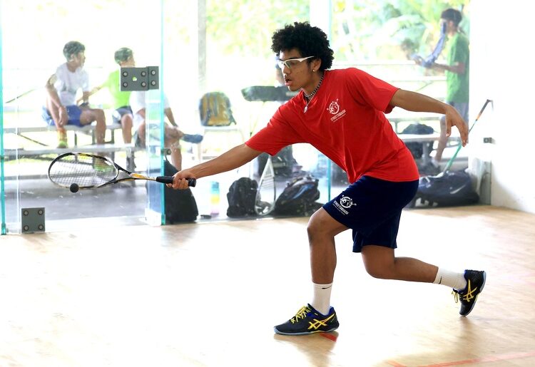Osiris Pérez viajó desde Nueva York en busca de un cupo en la selección de squash