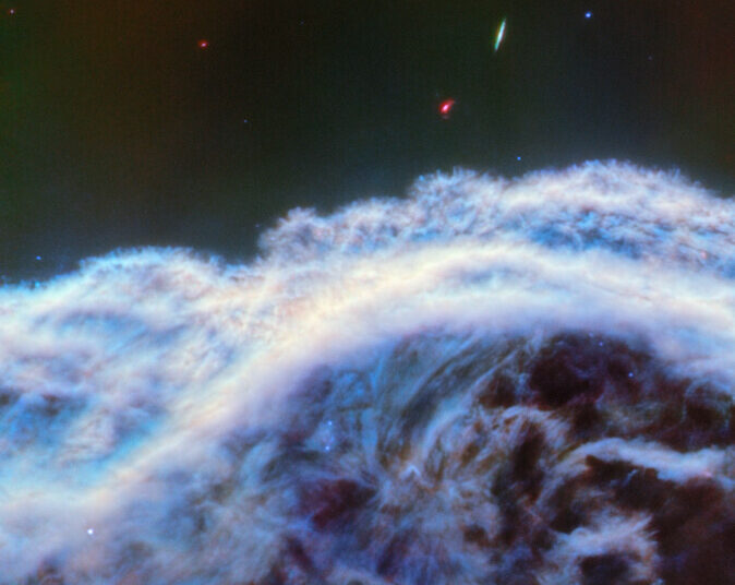 Una impresionante ‘melena de caballo’ es captada con detalles sin precedentes por el James Webb