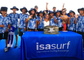 El Sunzal ya vive la fiesta del ISA World Junior Surfing Championship