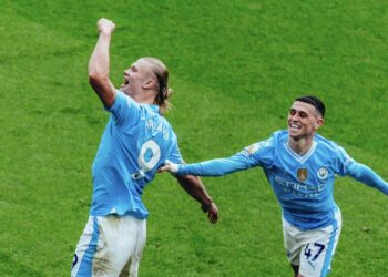 Erling Haaland brilla con un póker de goles en la victoria 5-1 de Manchester City