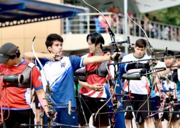 Último entrenamiento previo al Campeonato Panamericano de la Juventud y Máster 2024 de tiro con arco