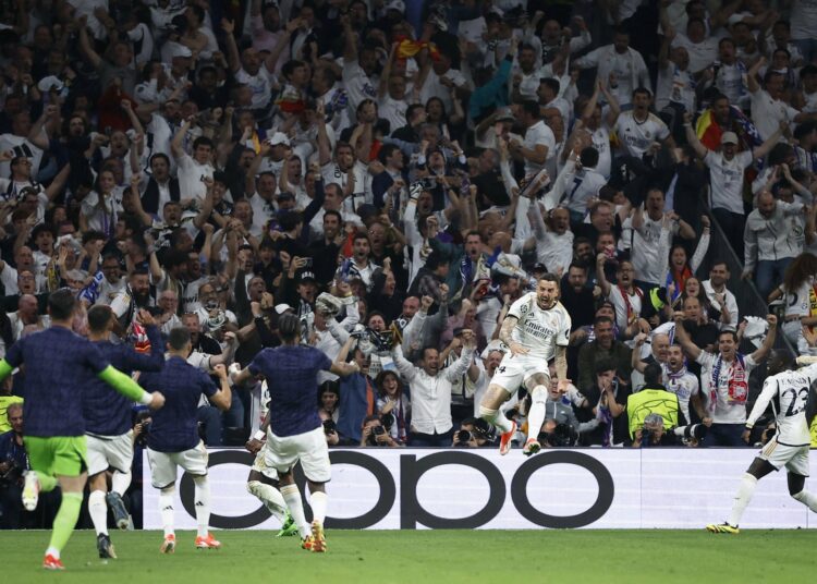 Real Madrid derrotó 2-1 al Bayern Múnich con una agónica remontada y jugará la final de la Champions ante el Dortmund