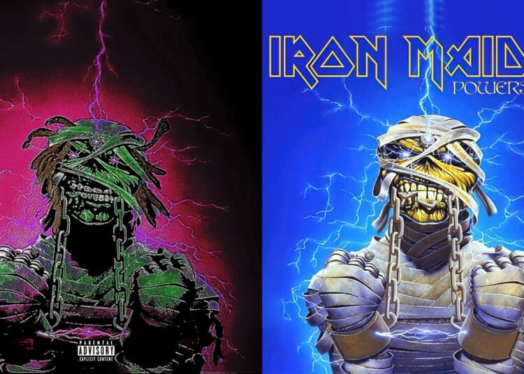 Iron Maiden toma medidas legales contra rapero por plagio de la portada de su disco