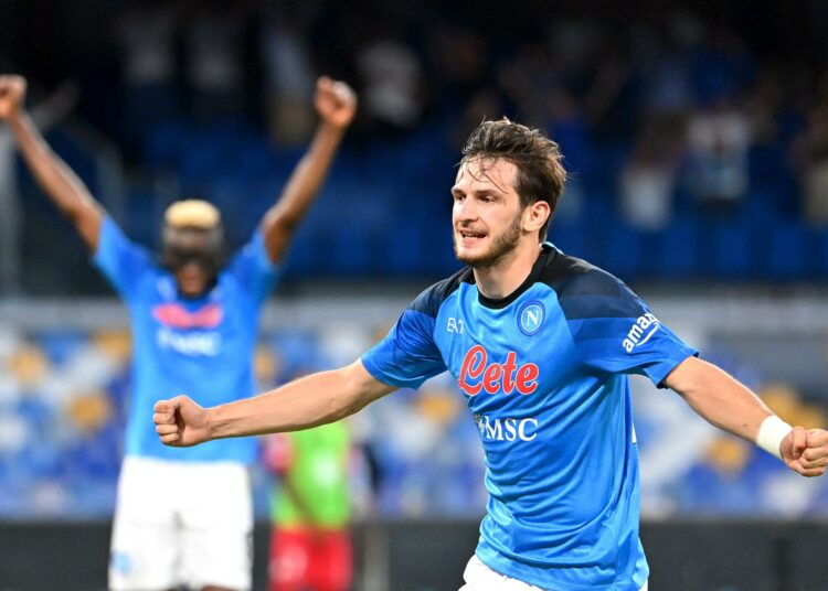 El PSG quiere a Khvicha Kvaratskhelia del Napoli para reemplazar Mbappé