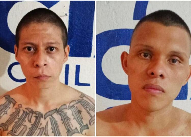 Capturan a homeboys cuando salían de cumplir condenas en el penal de Jucuapa