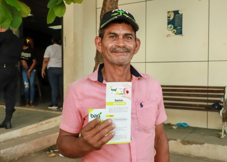 Ministerio de Agricultura inició la entrega del bono agrícola en Oriente