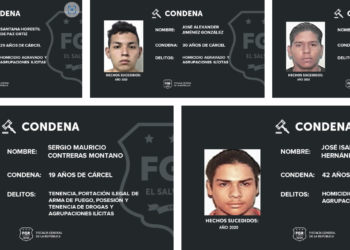 Pandilleros de Mejicanos son condenados hasta con 42 años cárcel