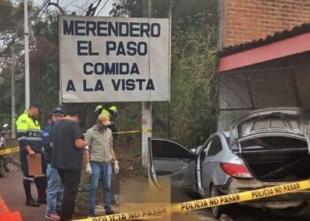 Accidente de tránsito deja una joven fallecida y un lesionado