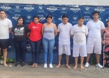 Capturan a 12 delincuentes que extorsionaban y estafaban en Sonsonate 