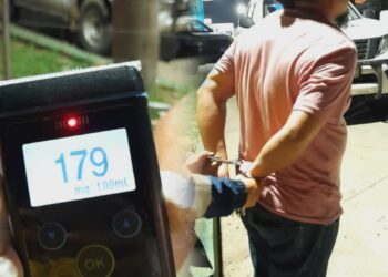 Capturan a diez personas que conducían en estado de ebriedad