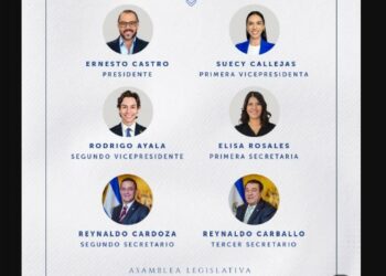 Queda integrada nueva Junta Directiva de la presente legislatura