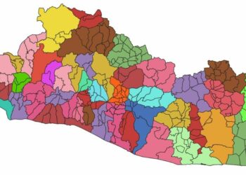 Estos son los 44 municipios y 262 distritos que conformarán El Salvador a partir de este uno de mayo