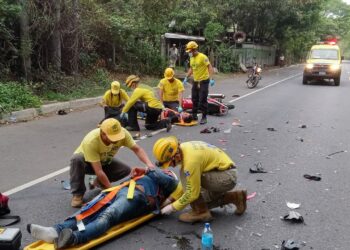 Motociclista fallece cerca del desvío de Chinameca, en San Miguel