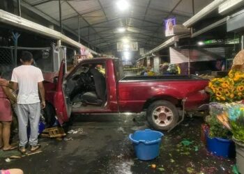 Capturan a hombre que intentó escapar de la PNC en medio de las ventas de flores en San Miguel