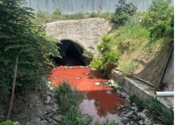 Reportan contaminación de quebrada El Piro, en Antiguo Cuscatlán