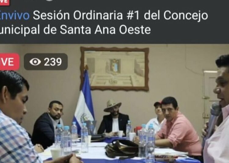 Alcalde de Santa Ana Oeste, Jorge Castro, tendrá salario de $500 mensuales