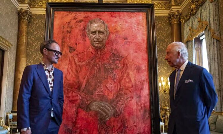 Ola de memes en redes tras el primer retrato oficial de Carlos III