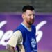 Messi sigue con molestias y no participó del entrenamiento