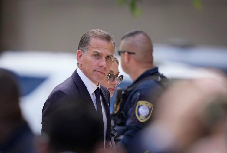 Eligen al jurado en el histórico juicio contra el hijo del Presidente Joe Biden acusado de posesión de armas y consumo de drogas