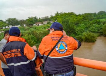 Incrementan los caudales del río Grande y Acelhuate 