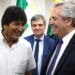 Evo Morales y Alberto Fernández se encuentran en México para las elecciones de este domingo