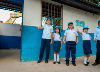 DOM avanza en la reconstrucción total del Centro Escolar Doctor Esteban Castro en San Vicente
