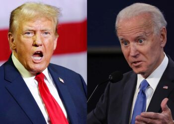 Biden y Trump cara a cara en primer debate presidencial