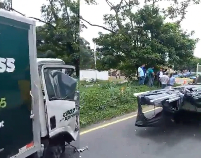 Racha de accidentes esta tarde deja un muerto y varios lesionados