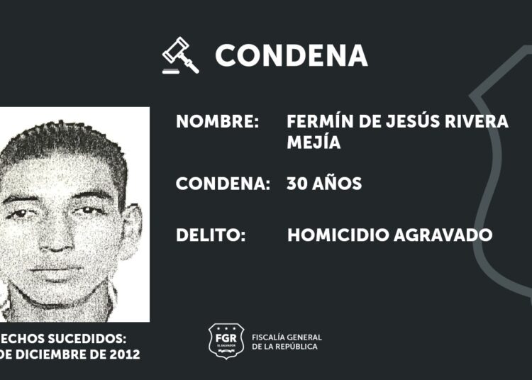LÍDER DE PANDILLA CONDENADO A 30 AÑOS DE CÁRCEL ACUSADO DE HOMICIDIO