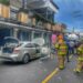 CUERPO DE BOMBEROS ATIENDE EMERGENCIA POR ACCIDENTE EN PIPA DE GAS PROPANO, EN ILOBASCO