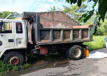 Mecánico muere aplastado por camión que reparaba