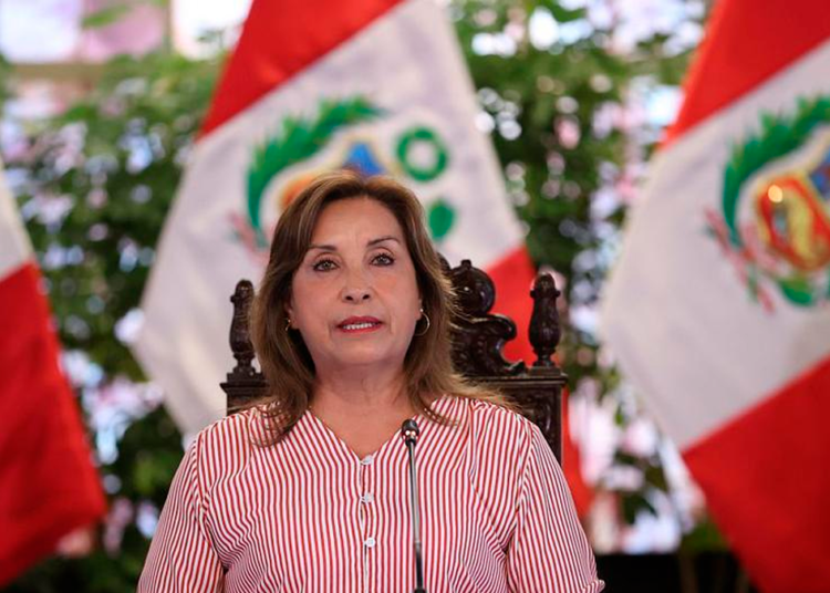 Presidenta de Perú decreta ley que impide a los partidos políticos ser acusados de corrupción