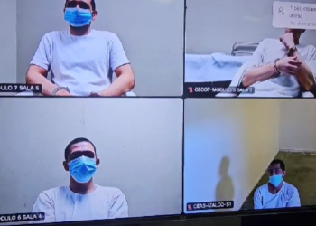 Realizan audiencia inicial contra ecuatorianos que transportaban millonaria cantidad de droga en aguas salvadoreñas