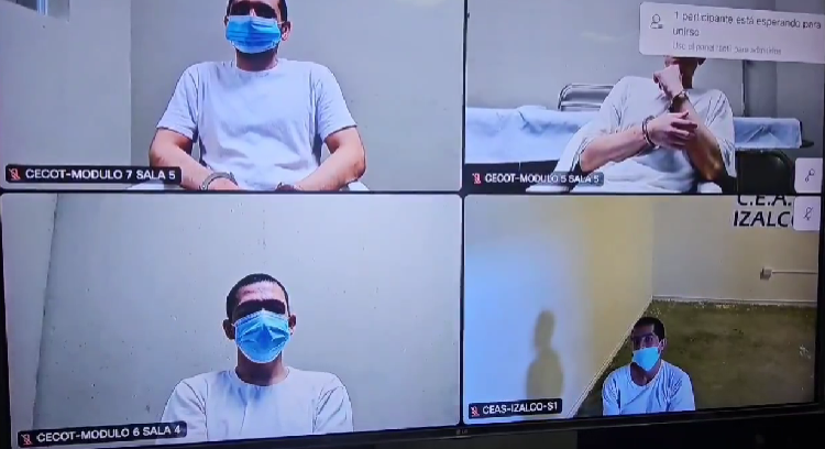 Realizan audiencia inicial contra ecuatorianos que transportaban millonaria cantidad de droga en aguas salvadoreñas