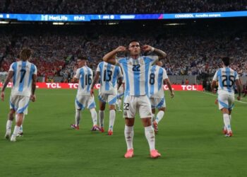 Argentina le gana a Chile 1-0 y clasifica a cuartos de final de la Copa América 