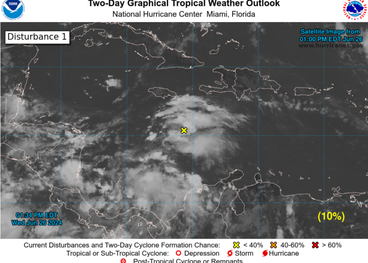 Medio Ambiente advierte presencia de fuertes lluvias de jueves a sábado