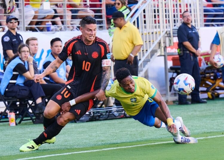 Brasil empató con Colombia y enfrentará a Uruguay en cuartos