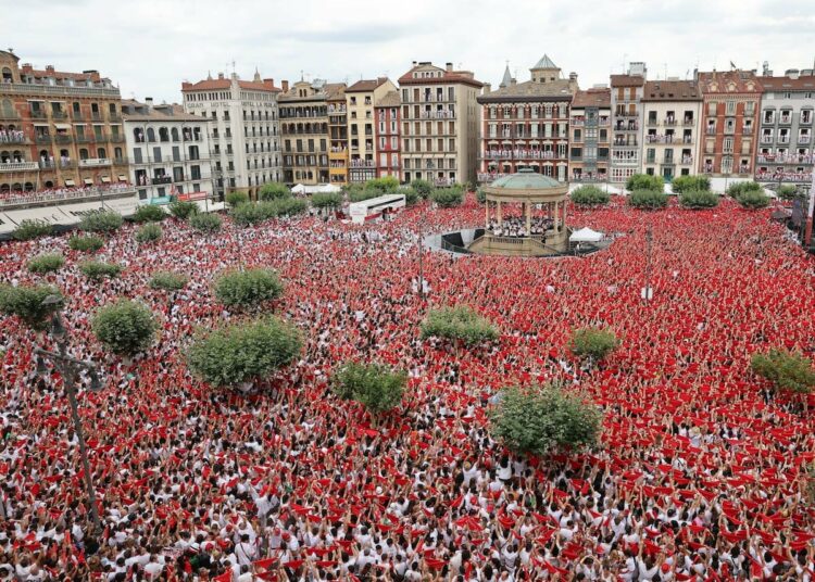 Arrancan las fiestas de San Fermín en Pamplona