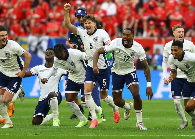 Inglaterra llega a su segunda semifinal consecutiva de la Eurocopa tras vencer a Suiza en la tanda de penaltis