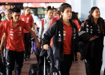 Selección de Perú ya se encuentra en el país para enfrentar a la selecta femenina