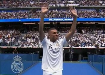 Kylian Mbappe fue presentado como nuevo refuerzo del Real Madrid