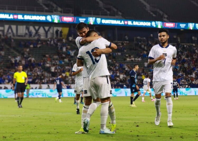 El Salvador derrota a Guatemala en juego amistoso
