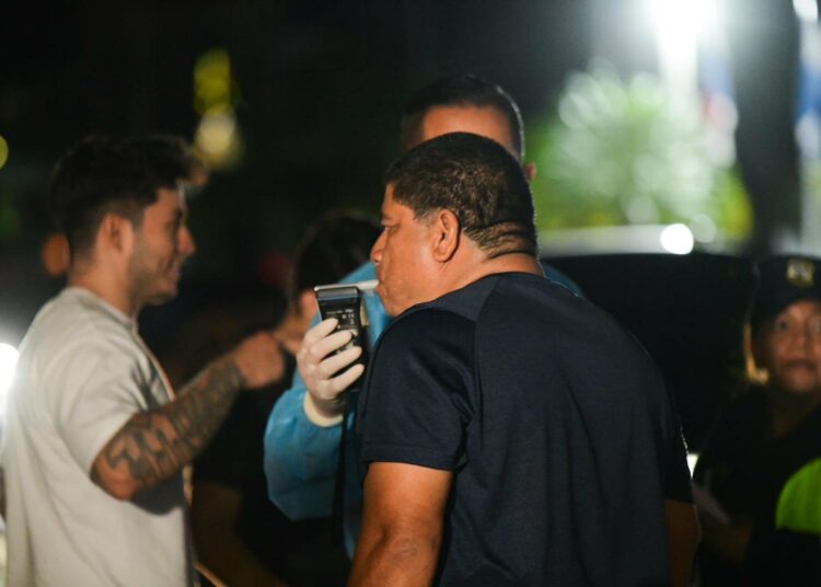 Más de 46 mil pruebas antidopaje en lo que va de 2024 ha dejado más de mil conductores detenidos